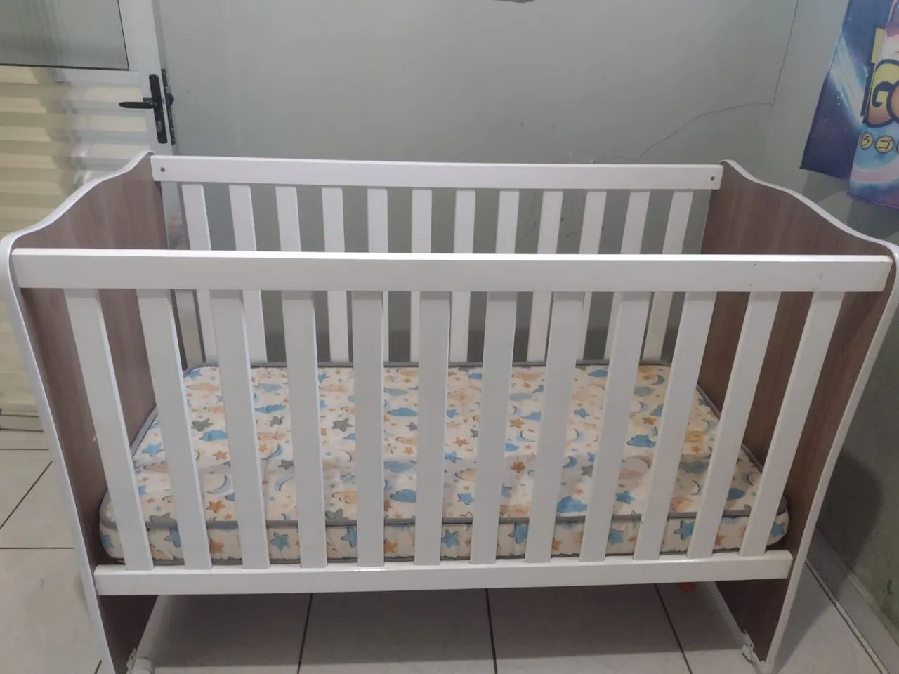 Berço + mosqueteiro + colchão - Preço de desapego  - Foto 3