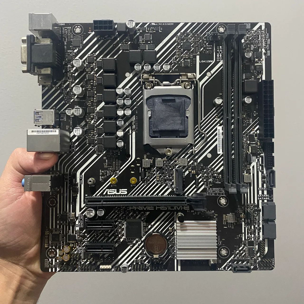 Placa Mãe Asus Prime H510M-E testada e com garantia de 90 dias