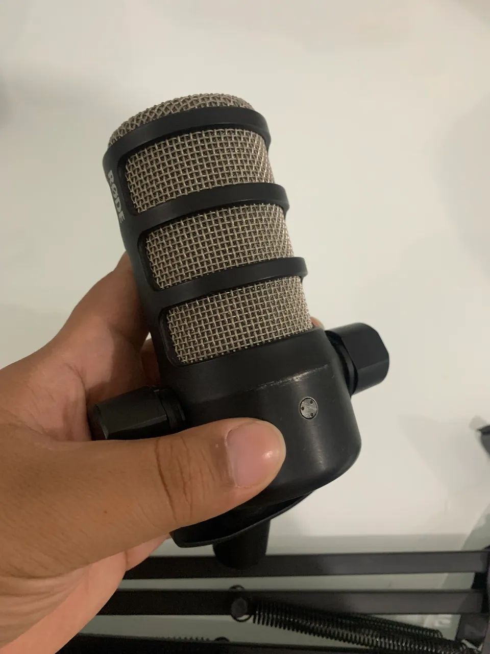 Microfone podcast rode
