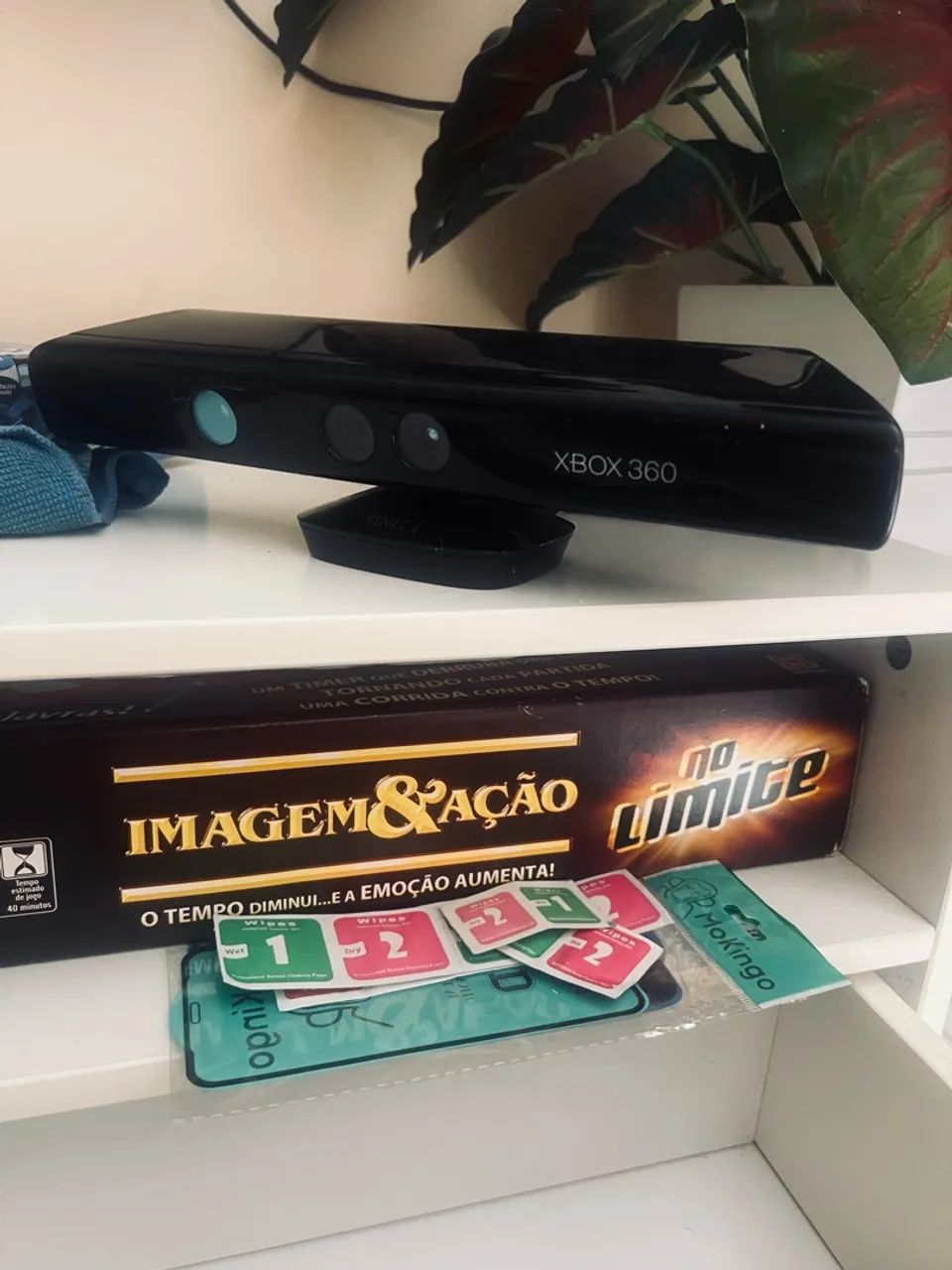 Kinect + 3 Jogos Xbox 360