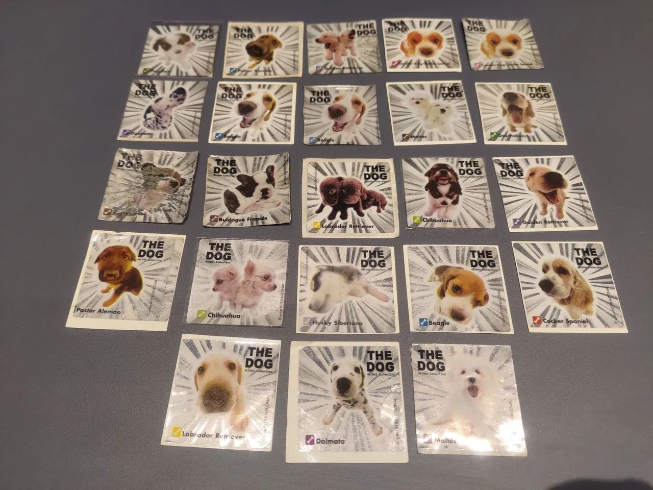 Figurinhas The Dog Toddynho Elma Chips 