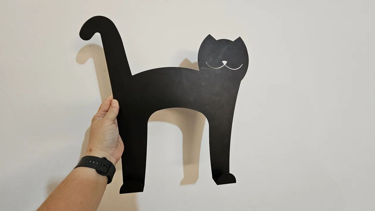Cabideiro TokStok Gato em Metal