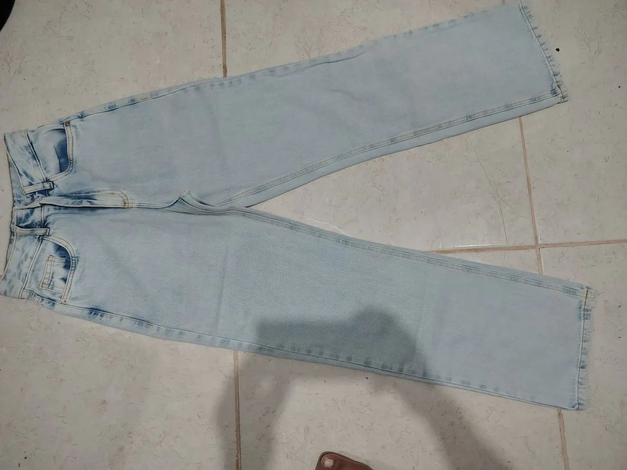 Calça wide leg feminina Tam.36 - Foto 2