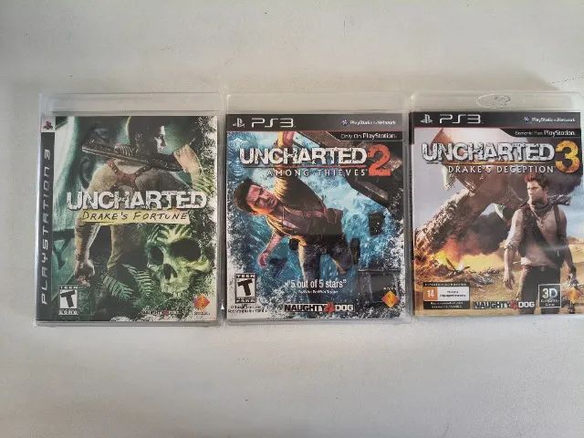 PS3 Uncharted coleção