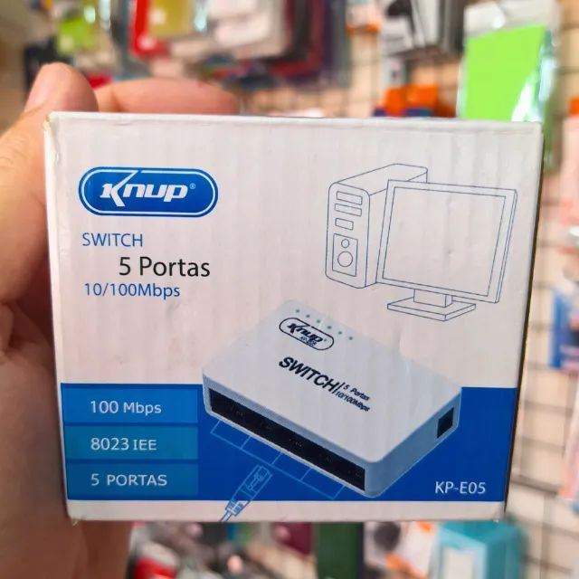 Switch 10/100Mbps 5 portas 