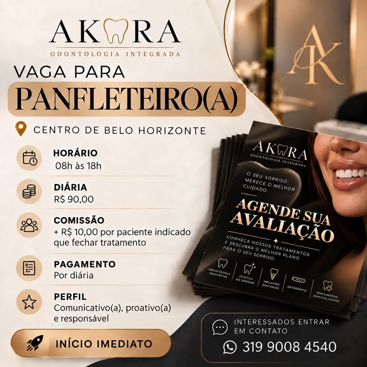 Vaga de Panfleteiro (a)