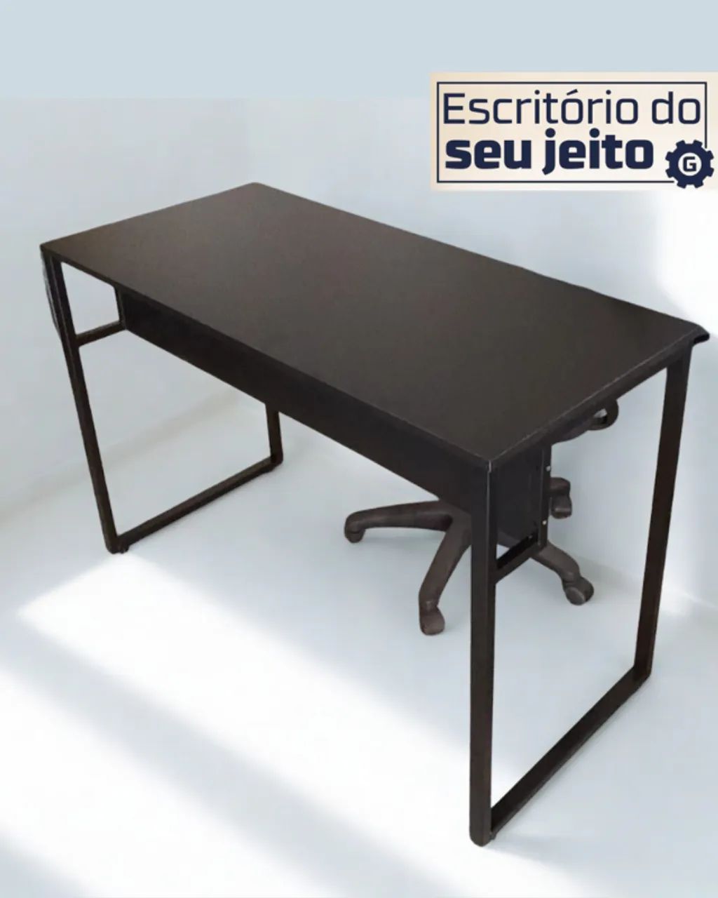 Mesa para Computador 1,1m REFORÇADA NOVA Multiuso Notebook de Escritório Gamer Birô Office