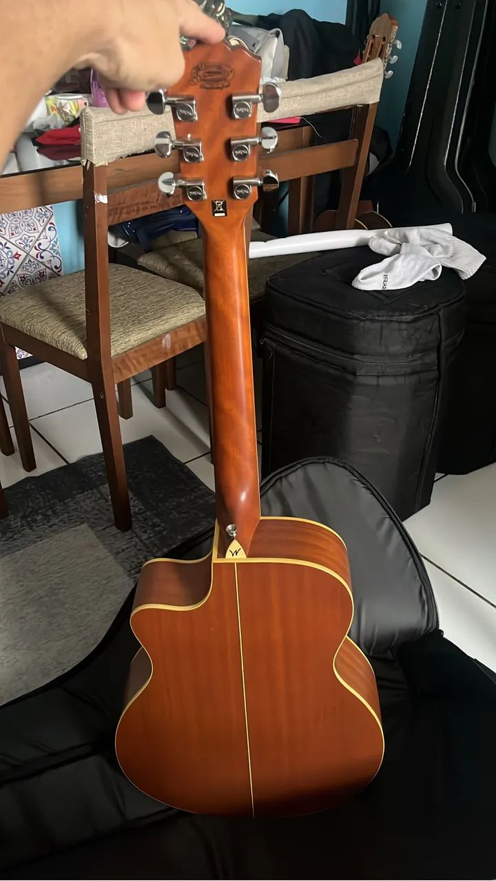 Violão Washburn Aço em Estado de Zero! - Foto 3