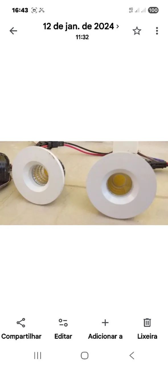 Conjunto de luminárias de teto e paredes preços variados.  - Foto 5