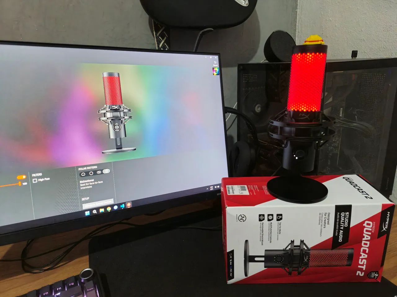 Microfone hyperx quadcast 2 - Foto 4