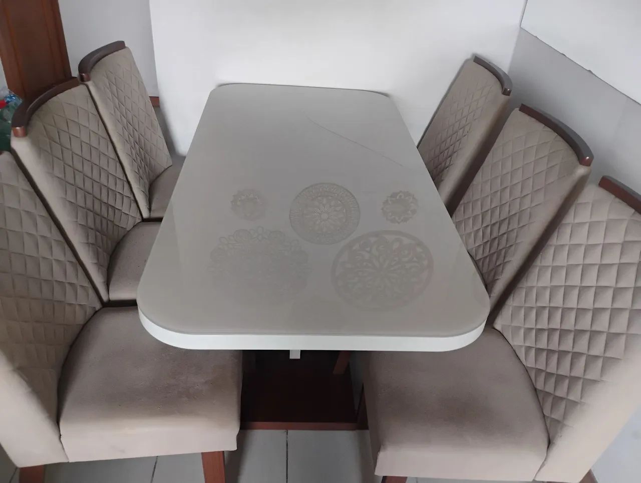 Mesa de jantar 6 cadeiras - Foto 4