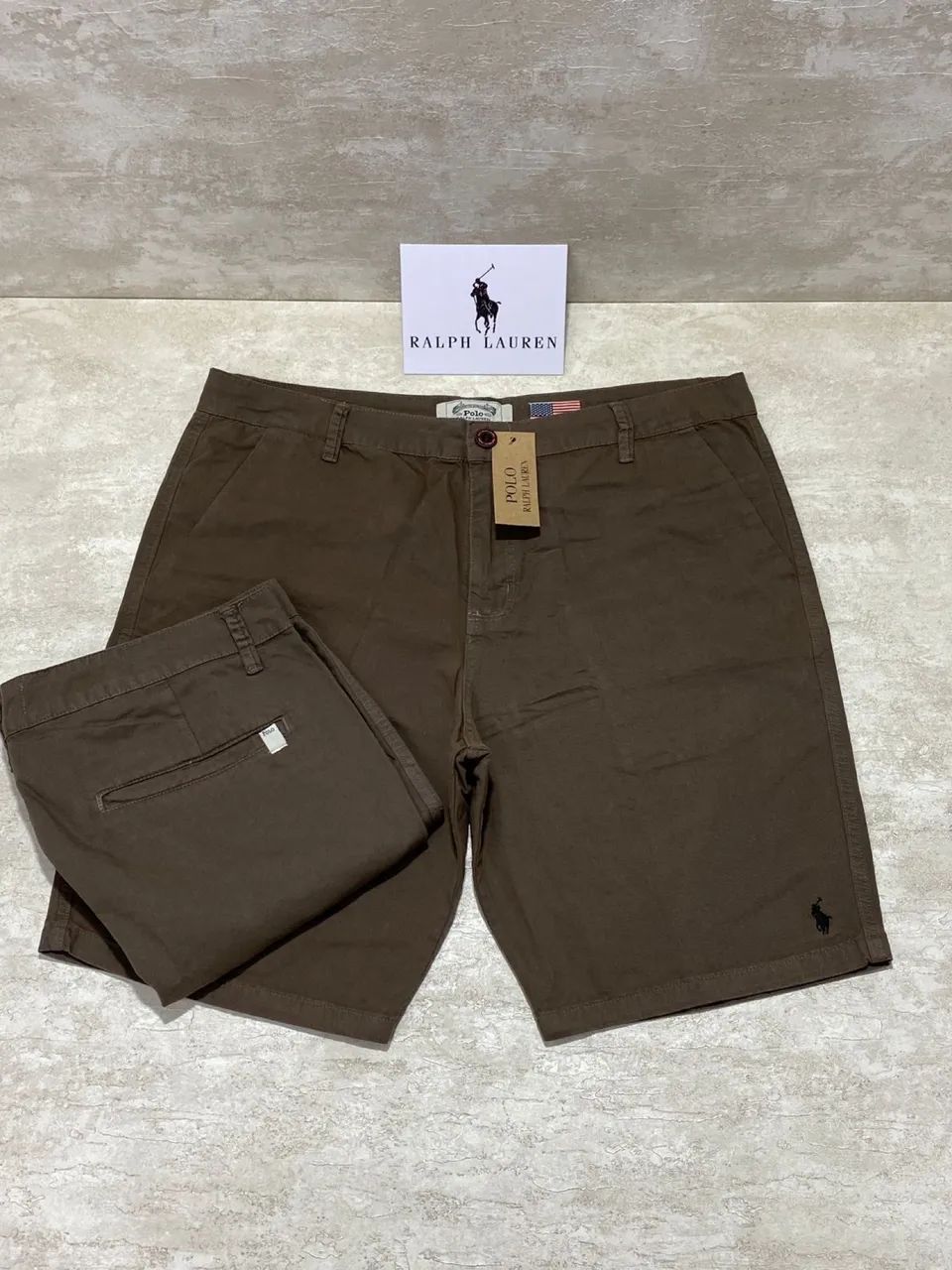 Bermuda PLUS SIZE em Sarja/Chino Ralph Lauren - Foto 4