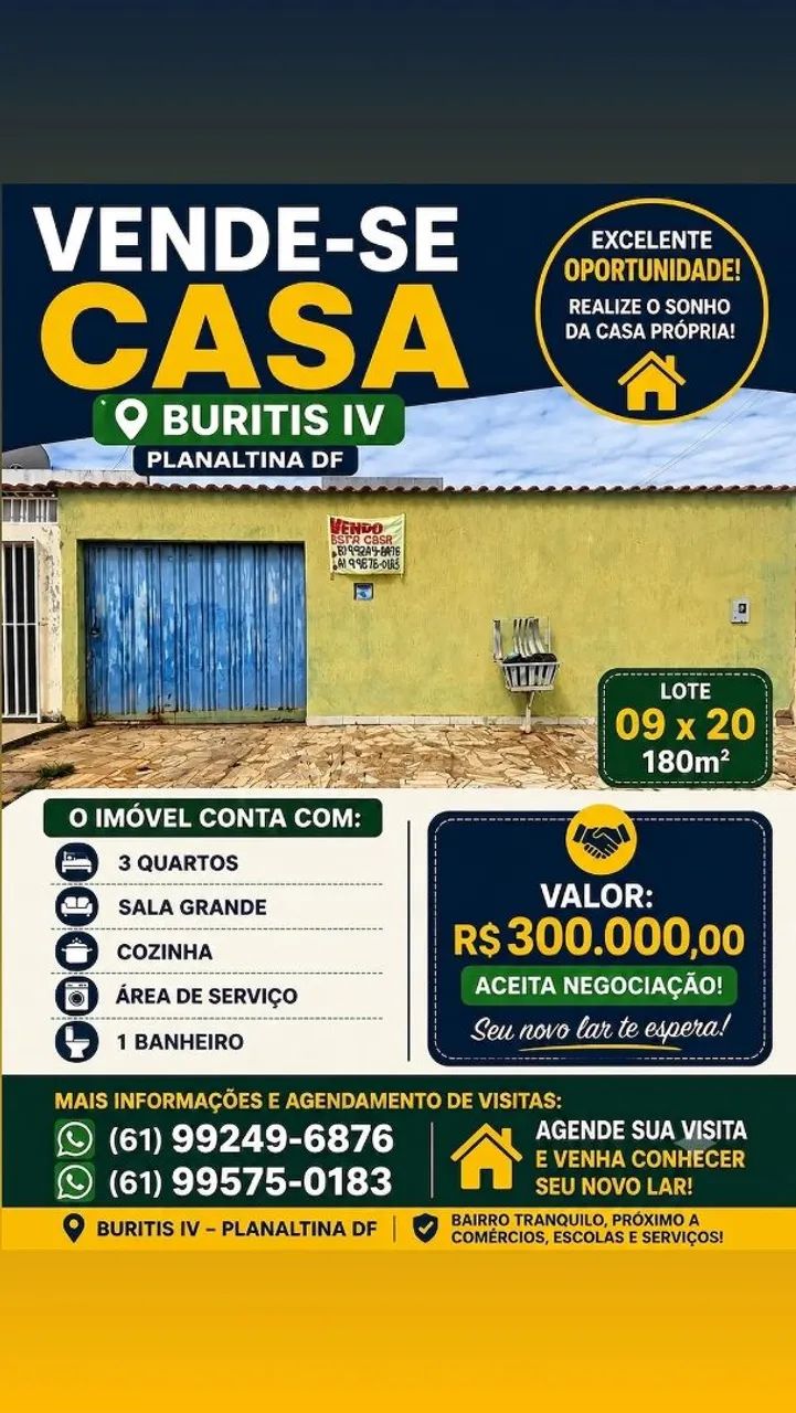 Vende se casa