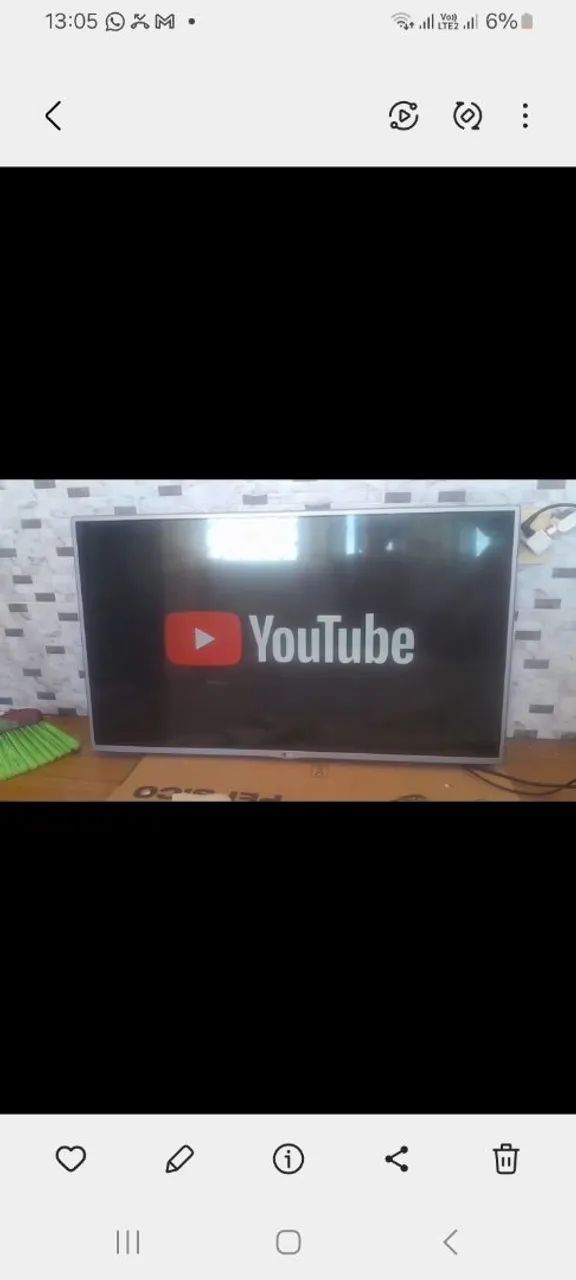 Tv 42 polegadas LG novíssima, 550 reais, só hoje!