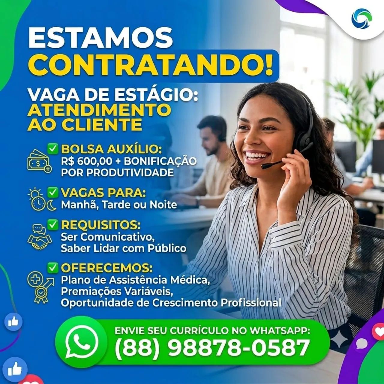 Vaga para estágio  - Foto 5
