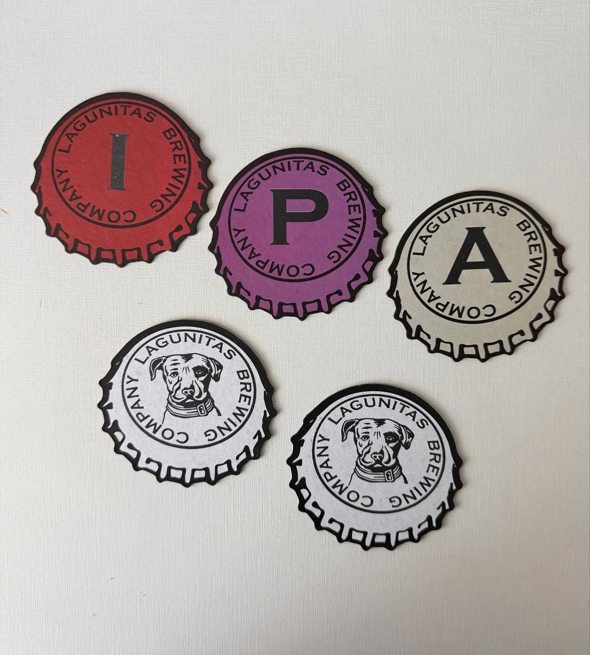 250 bolachas de chopp LAGUNITAS IPA - Edição limitada 