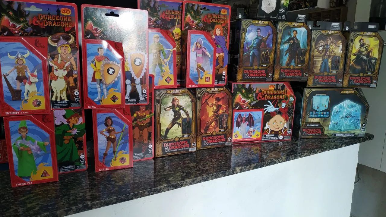 Caverna do dragão, Dungeons and dragon coleções Desenho e Filme completas - Foto 4