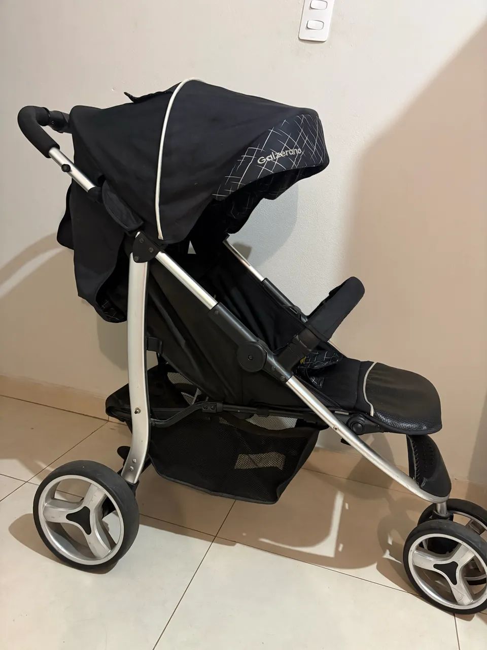 Carrinho de bebê galzerano 