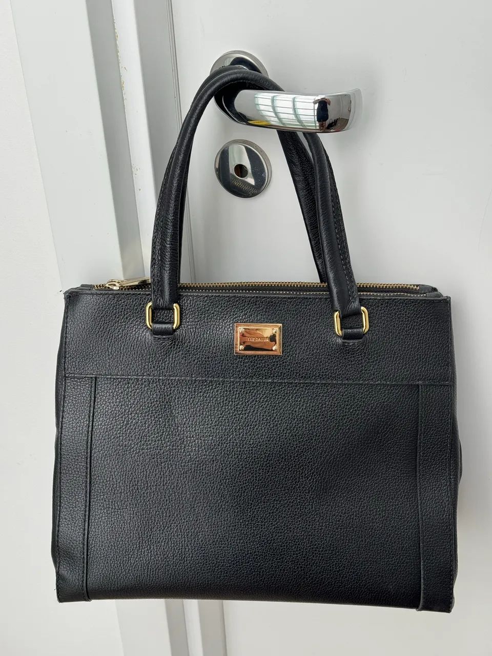 Bolsa Luz da Lua em couro 