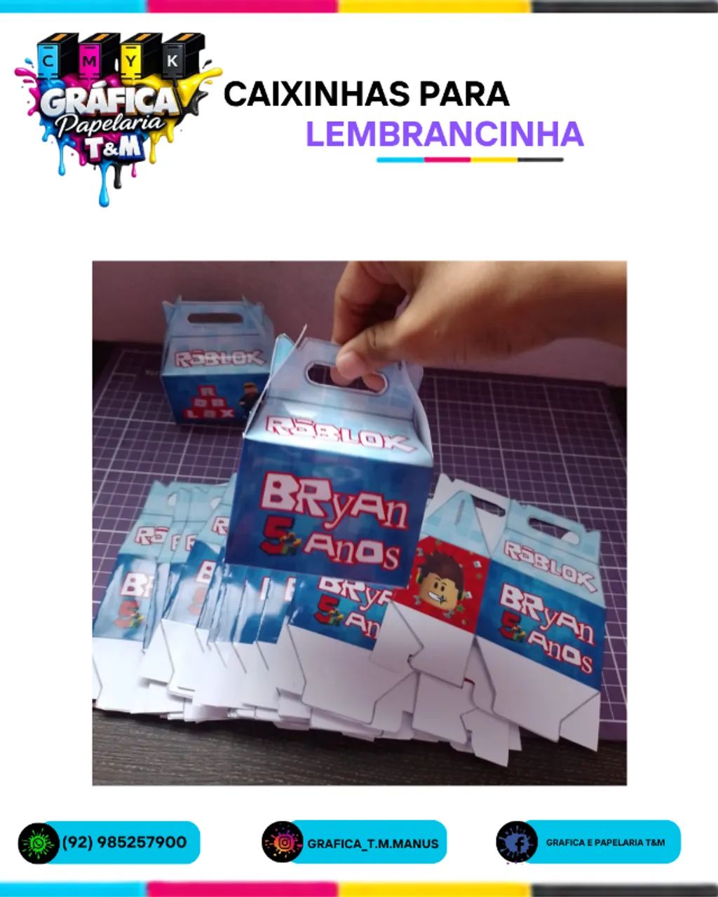 caixinhas personalizadas para lembrancinhas - Foto 4