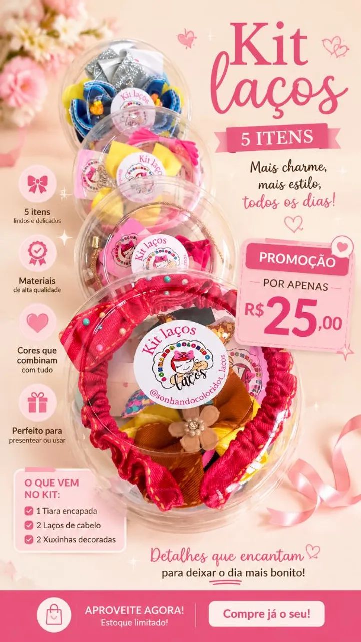 Kits laços 