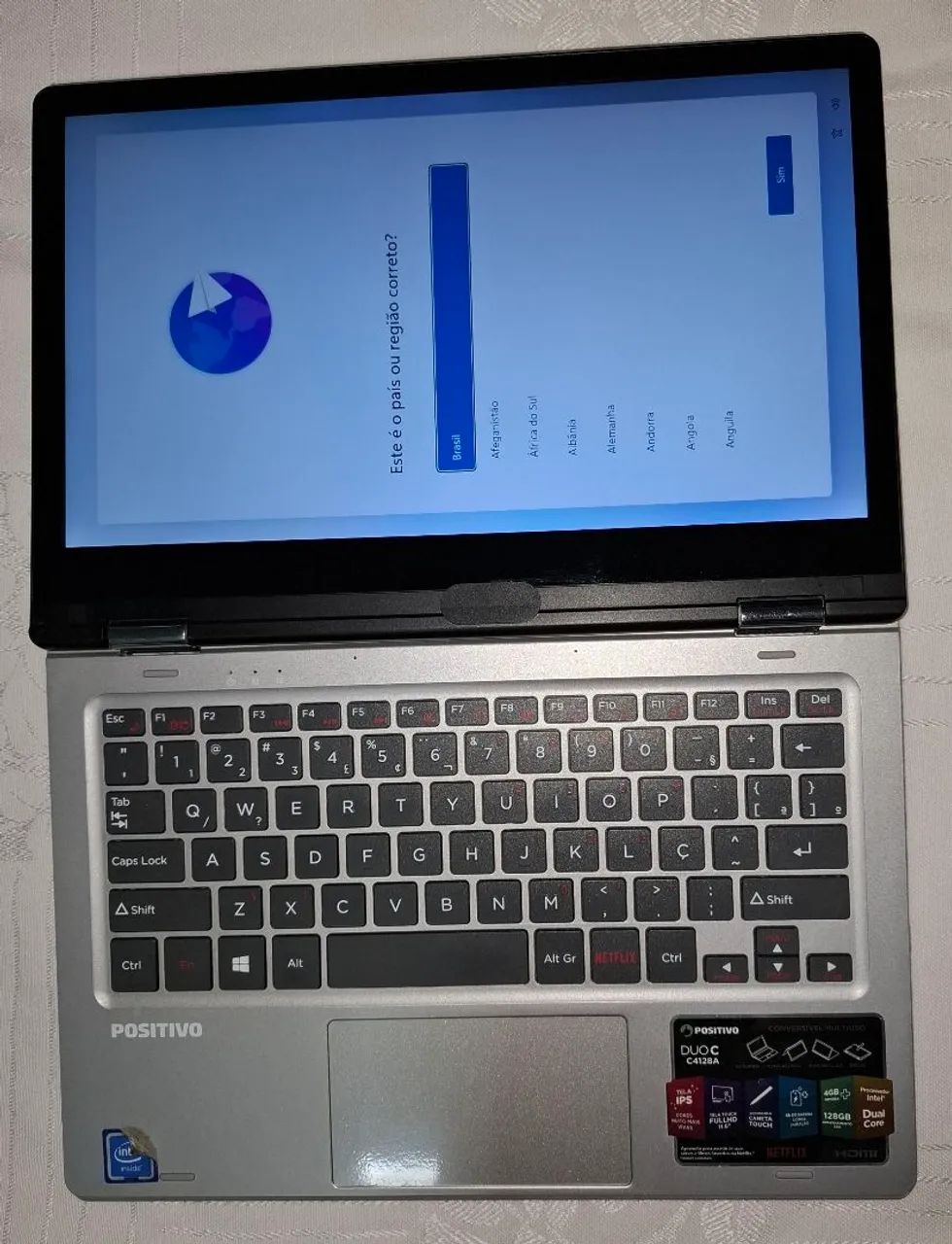 Notebook 2 em 1 Positivo Duo C4128A - Touch-screen e Bateria 100% OK - Foto 3