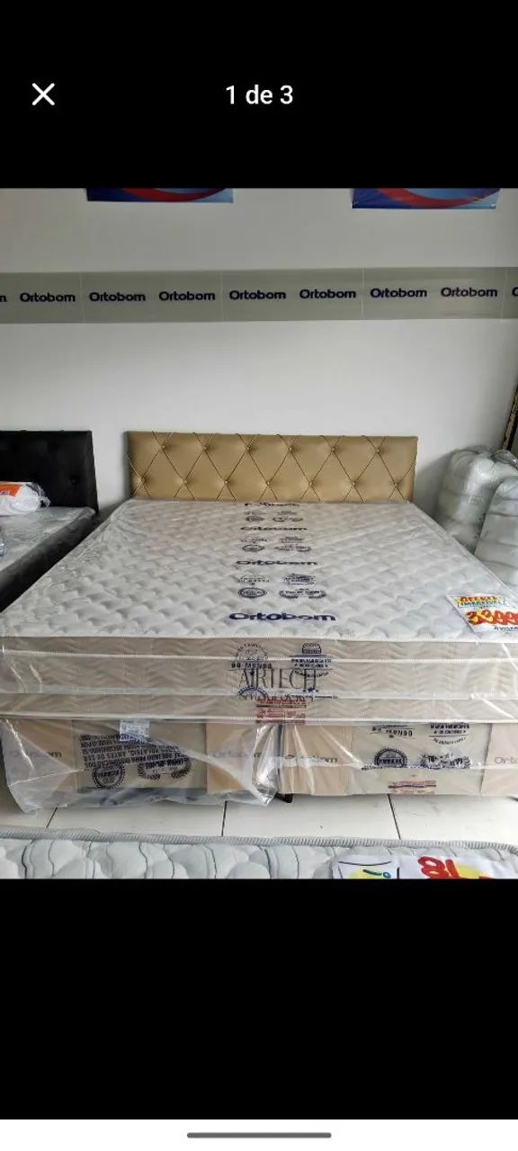 Cama super king molas ensacadas 