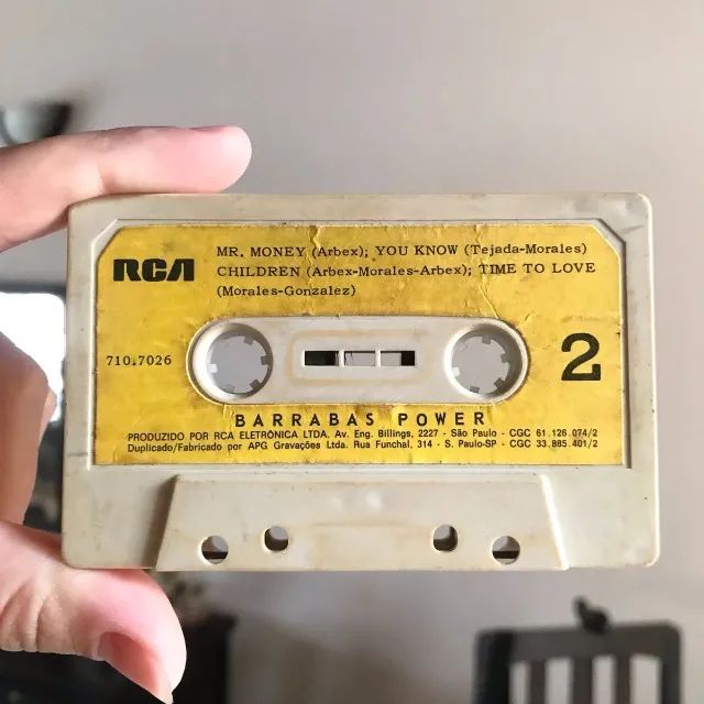 Raríssimo cassete - Barrabas - Power 1973 rca k7 - Foto 4