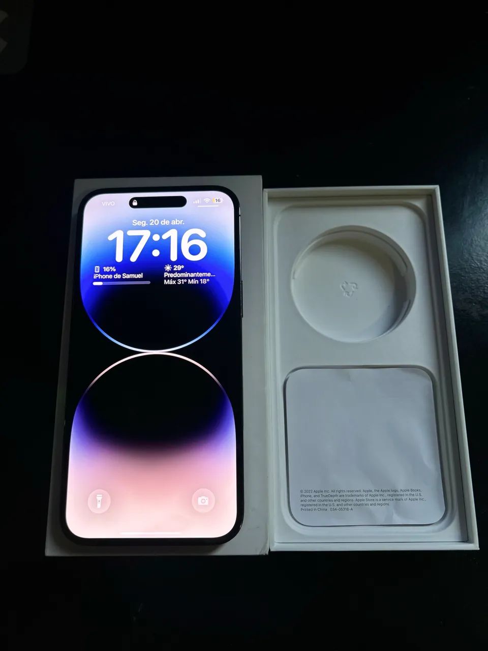 iPhone 14 Pro Max 128GB 99% Bateria ? - Celulares e Smartphones