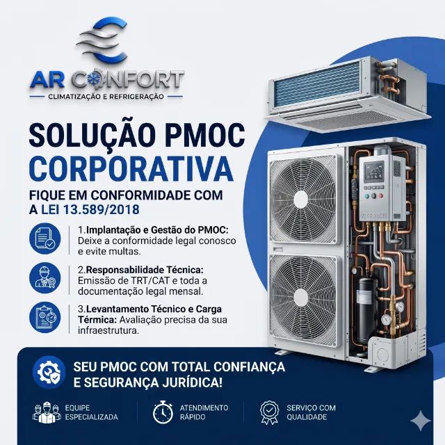 PMOC Completo com Responsabilidade Técnica (TRT/CAT) - Empresas