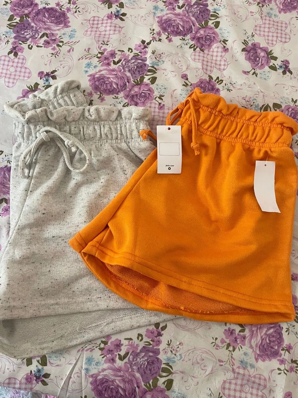 Short moletom novo 