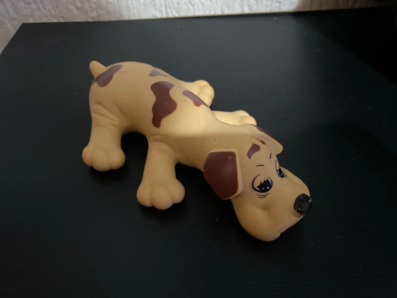 Brinquedo estrela cachorro Snif Snif anos 80 raridade