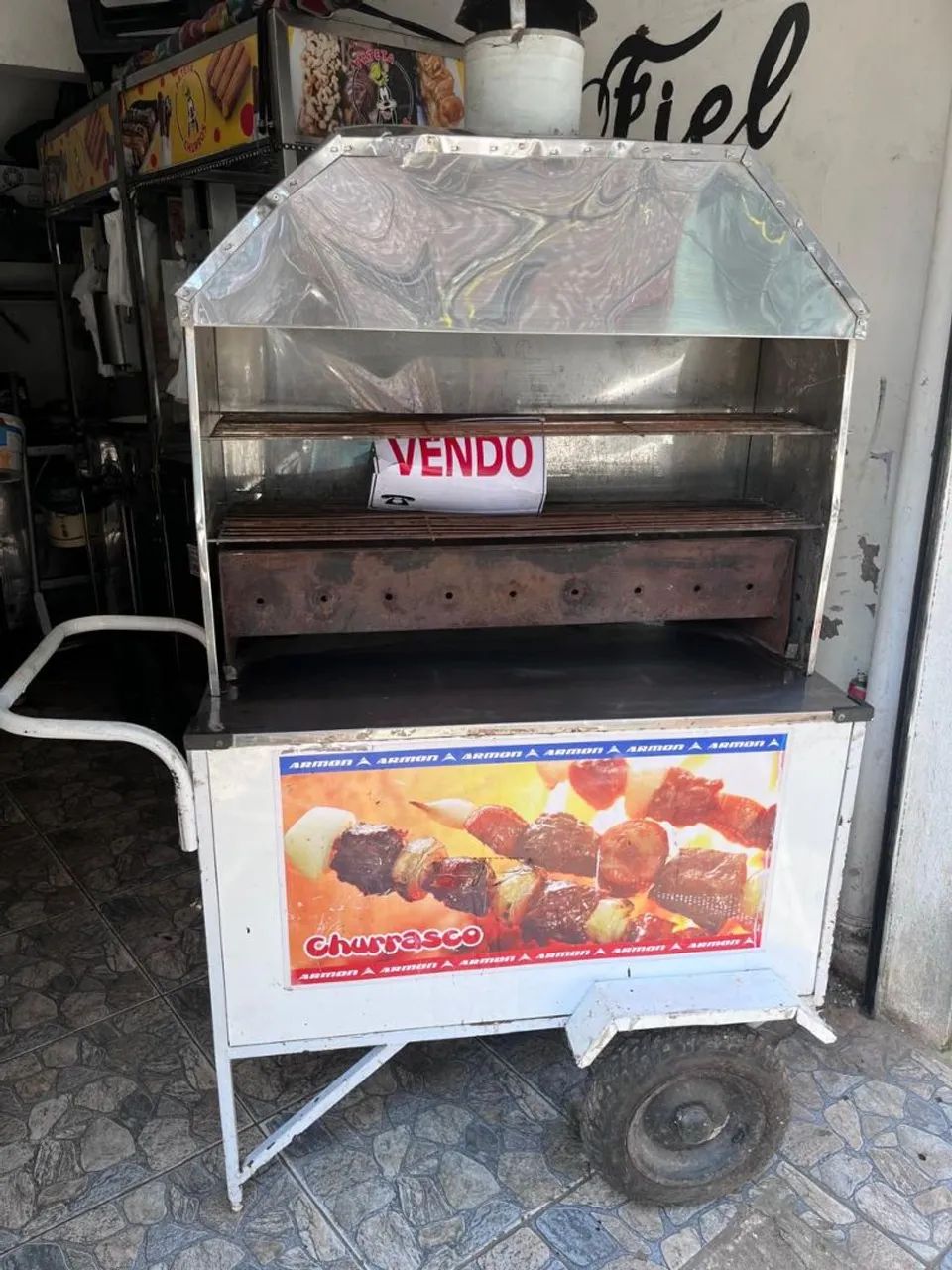 Carrinho de churrasco  - Foto 2
