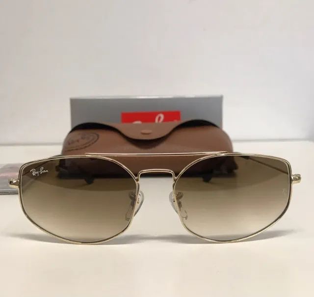 óculos de sol ray ban explorer marrom