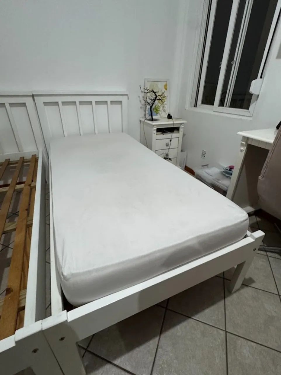 Cama de solteiro + colchão - Foto 2