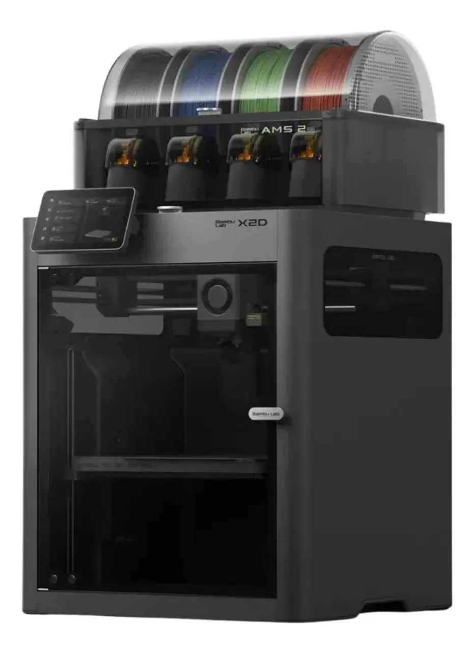 Impressora 3D - X2D COMBO - 110V - Bambu Lab + Treinamento Ao Vivo Grátis