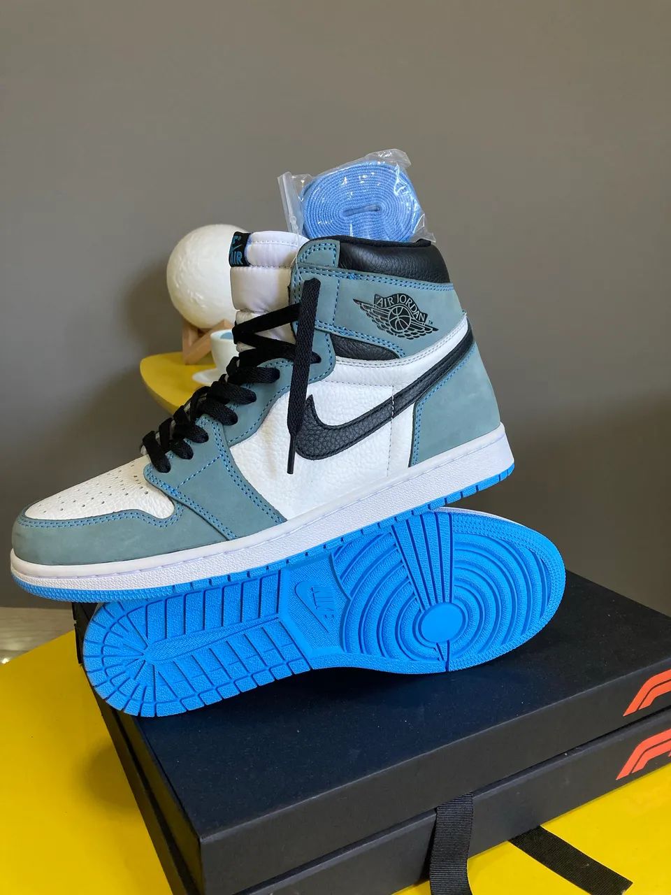Nike Air Jordan 1 University Blue UNC - Foto 2