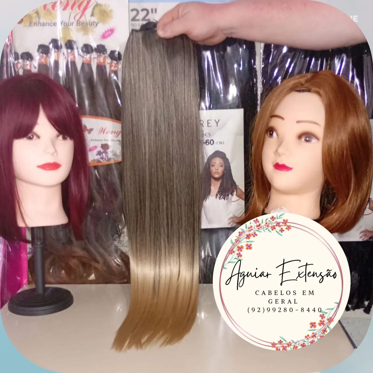 MEGA HAIR MORENA ILUMINADA TIC TAC  - Foto 3