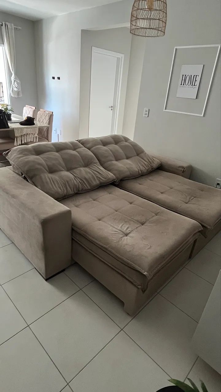 Sofá retrátil  pra vender hoje  - Foto 3