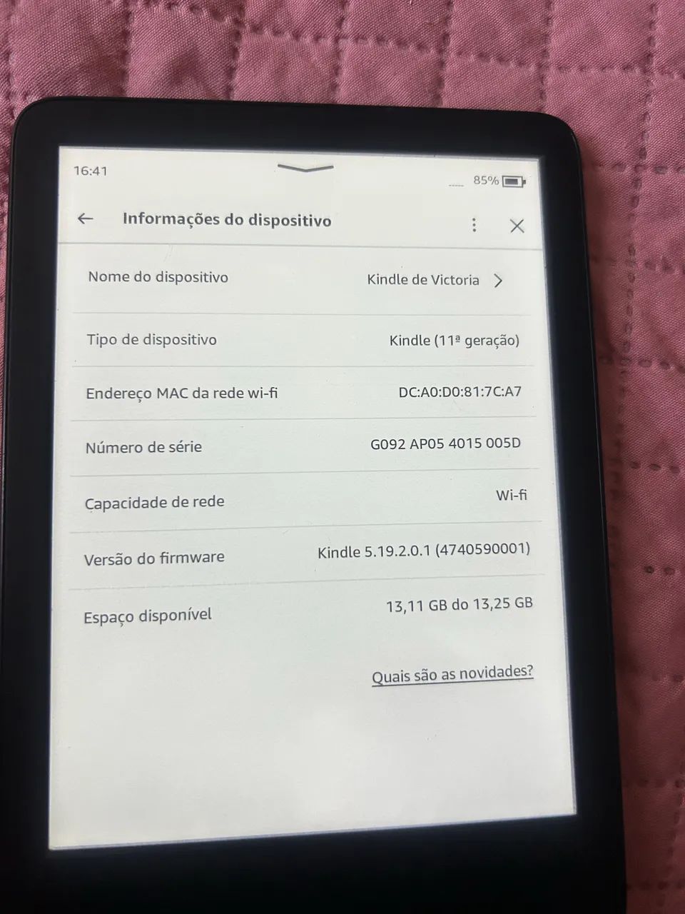Kindle 11ª geração 