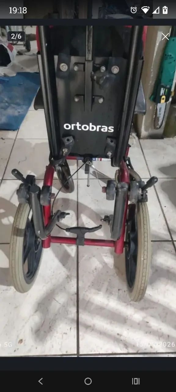 CADEIRA DE RODAS INFANTIL ORTOPÉDICA  - Foto 2