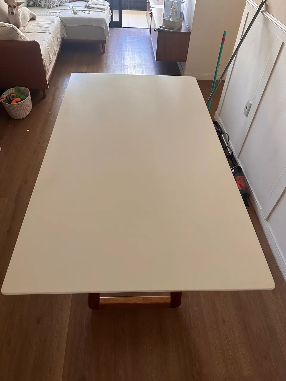 Mesa branca 1,60x90 cm QUEST  - Foto 2