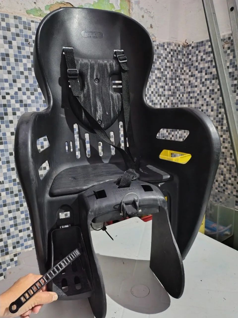 Cadeirinha traseira para bicicleta  - Foto 3