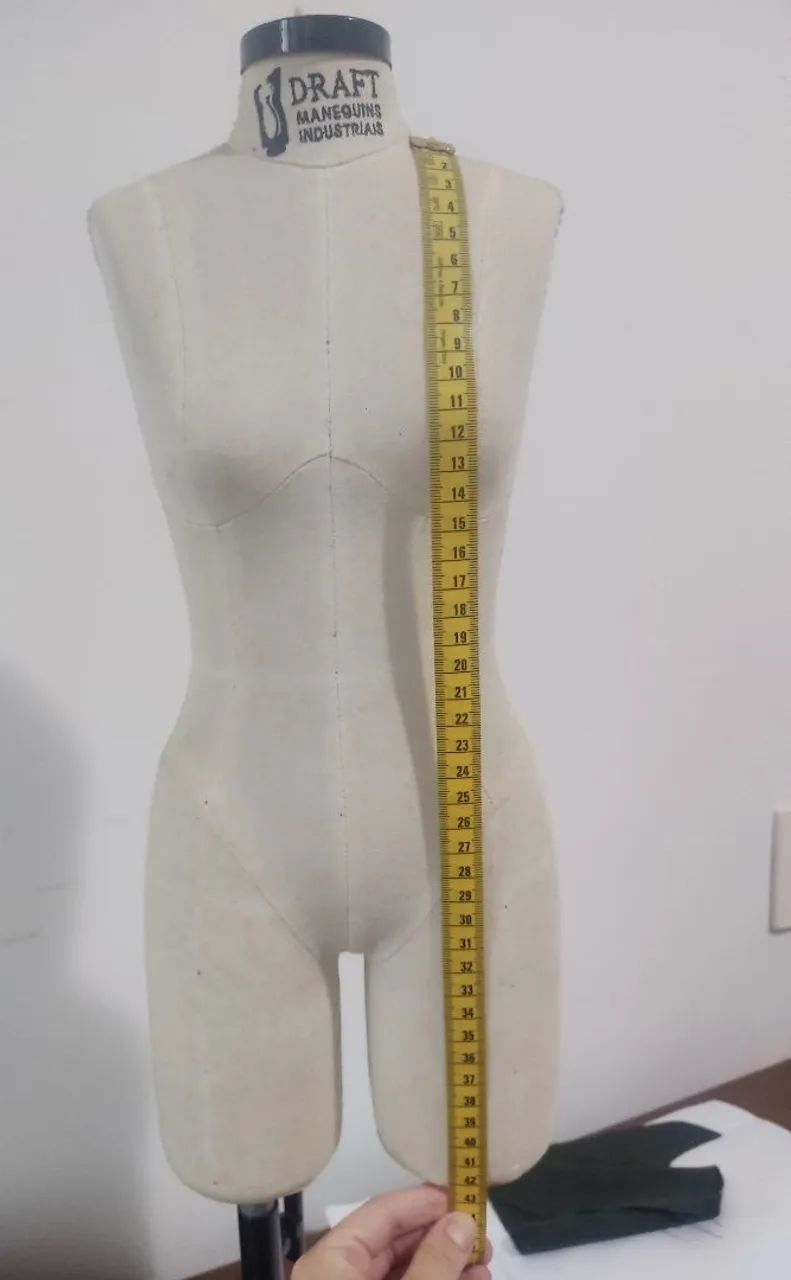 Manequim Moulage Draft - Escala Metade - Foto 2