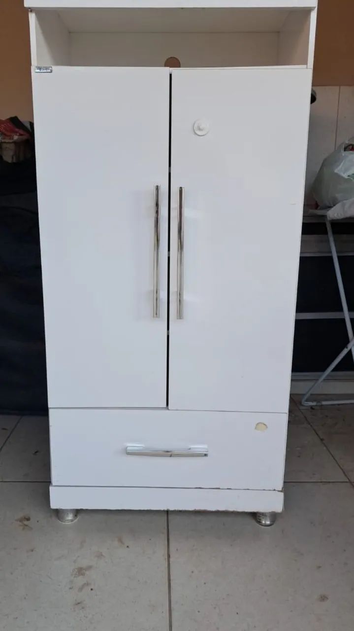 Armário multiuso com 2 portas e uma gaveta - Foto 4