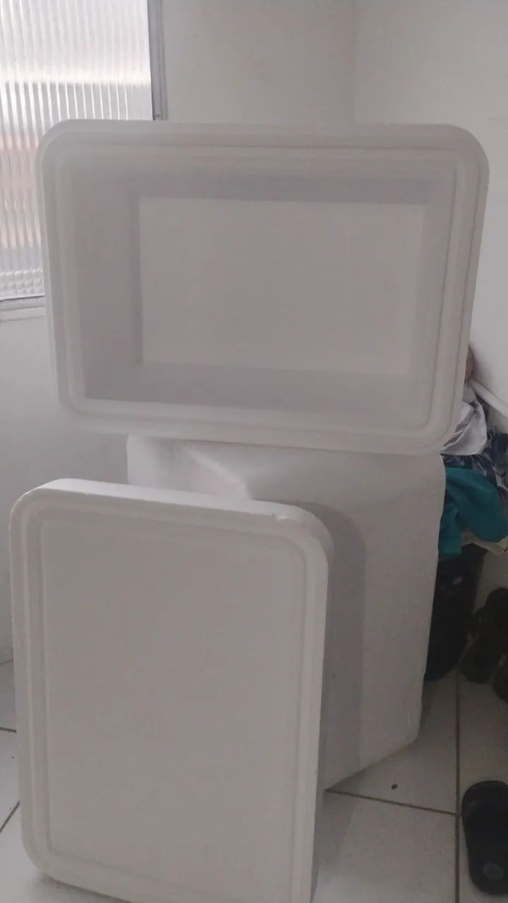 3 Isopor de 70 litros grande