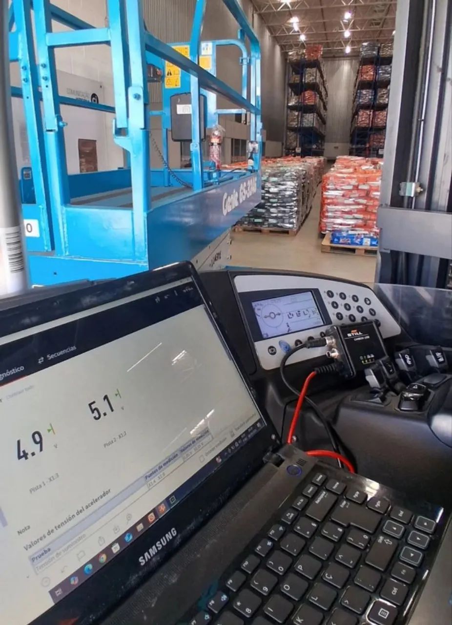 Manutenção em empilhadeiras 