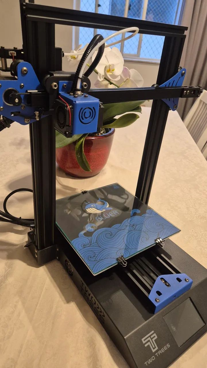 Impressora 3d TwoTrees Bluer V3 com modificações