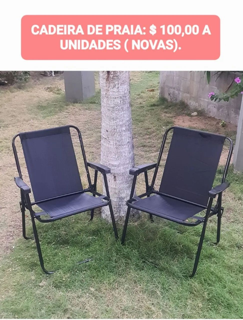 CADEIRAS DE PRAIA 