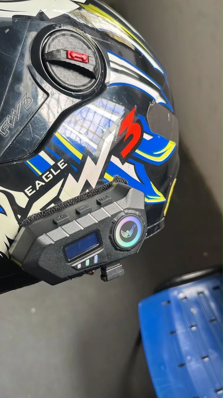 Capacete FW3 Eagle Fechado - Foto 4